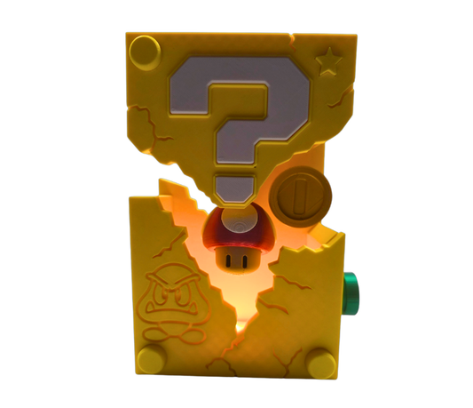 Brick Lamp - MARIO