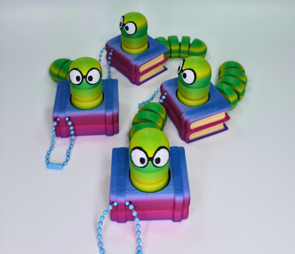 Book worm clicker