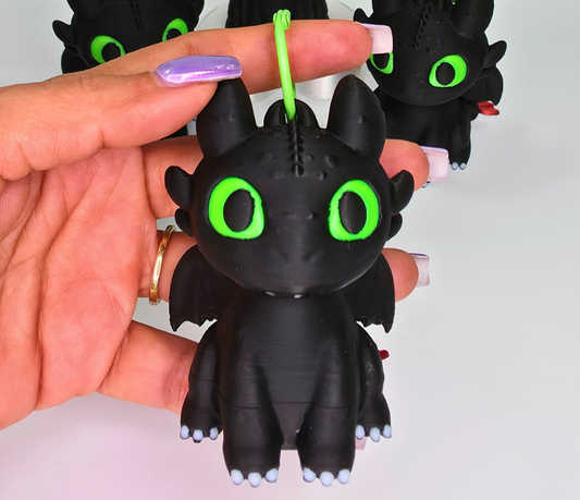 Toothless inspired clicker