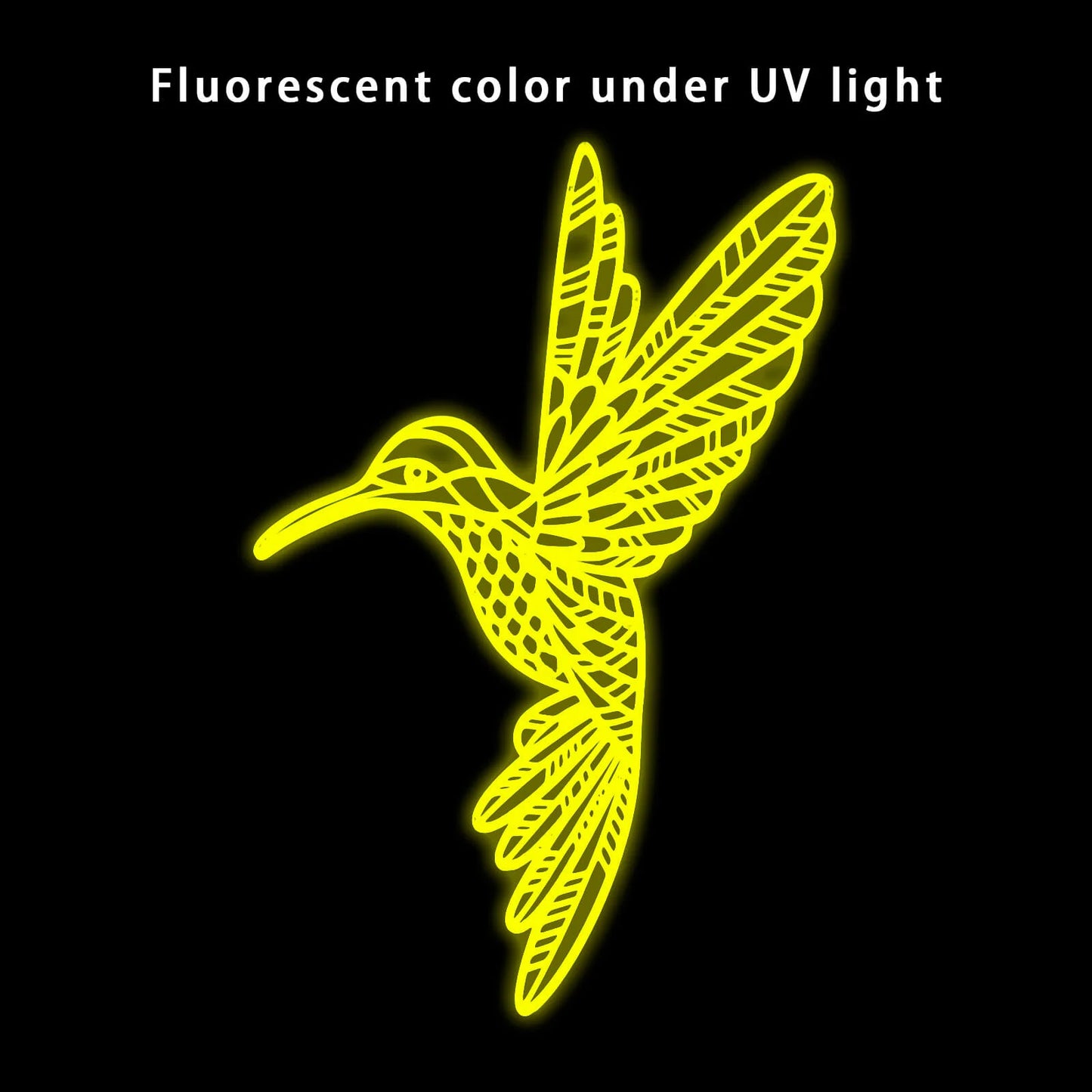 ZIRO Fluorescence PLA Filament 1.75mm, Fluo Yellow