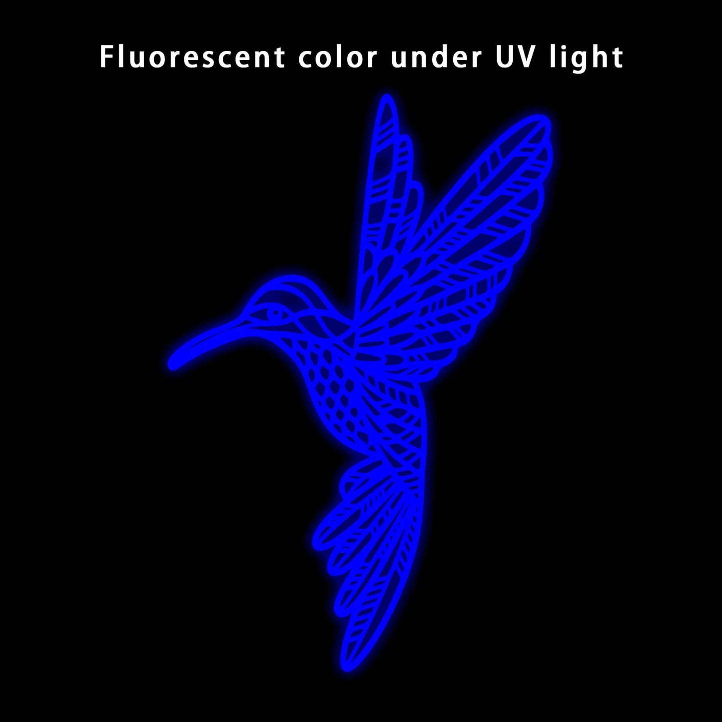 ZIRO Fluorescence PLA Filament 1.75mm, Fluo Blue
