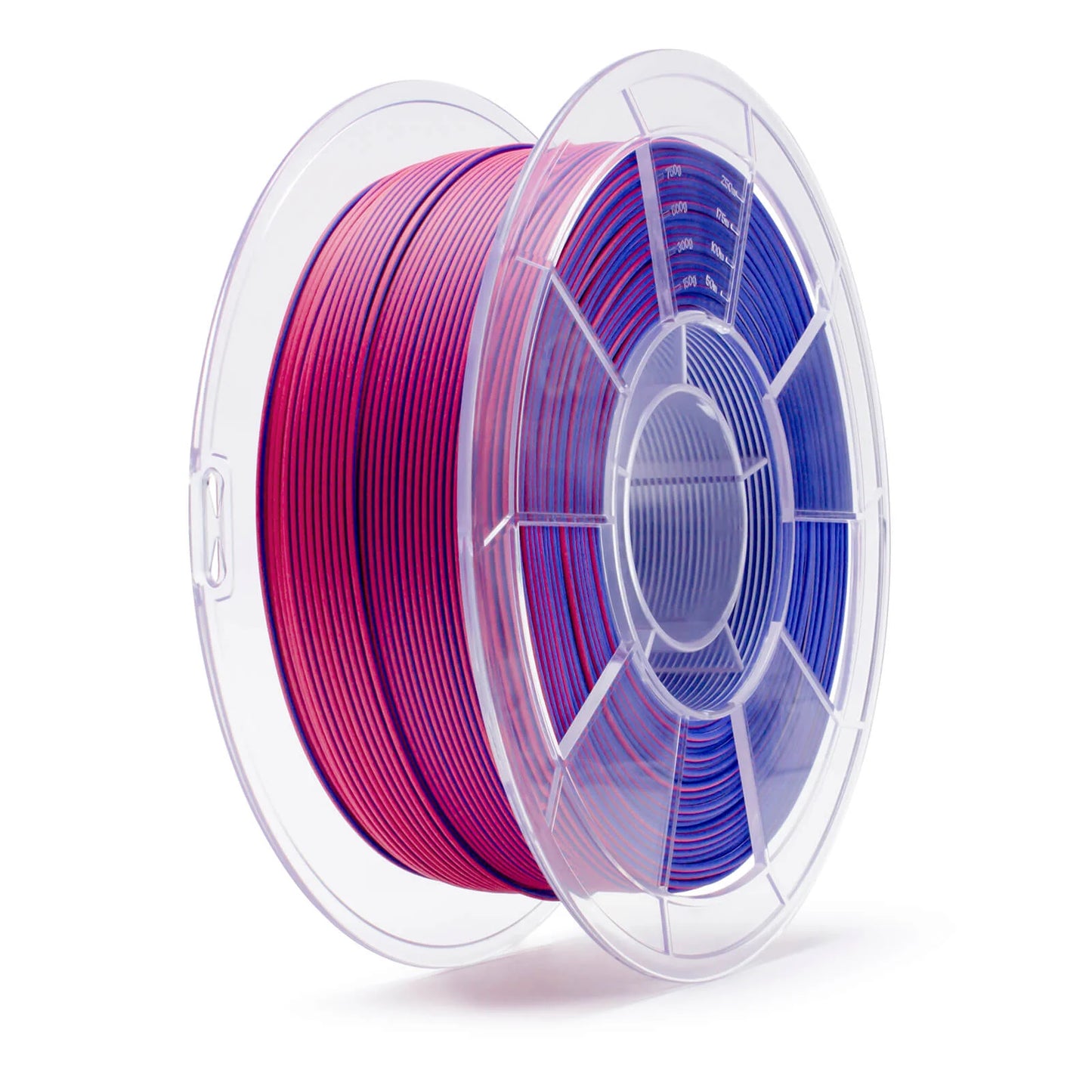 ZIRO Tri-color Matte PLA Filament 1.75mm, Frosted Berry