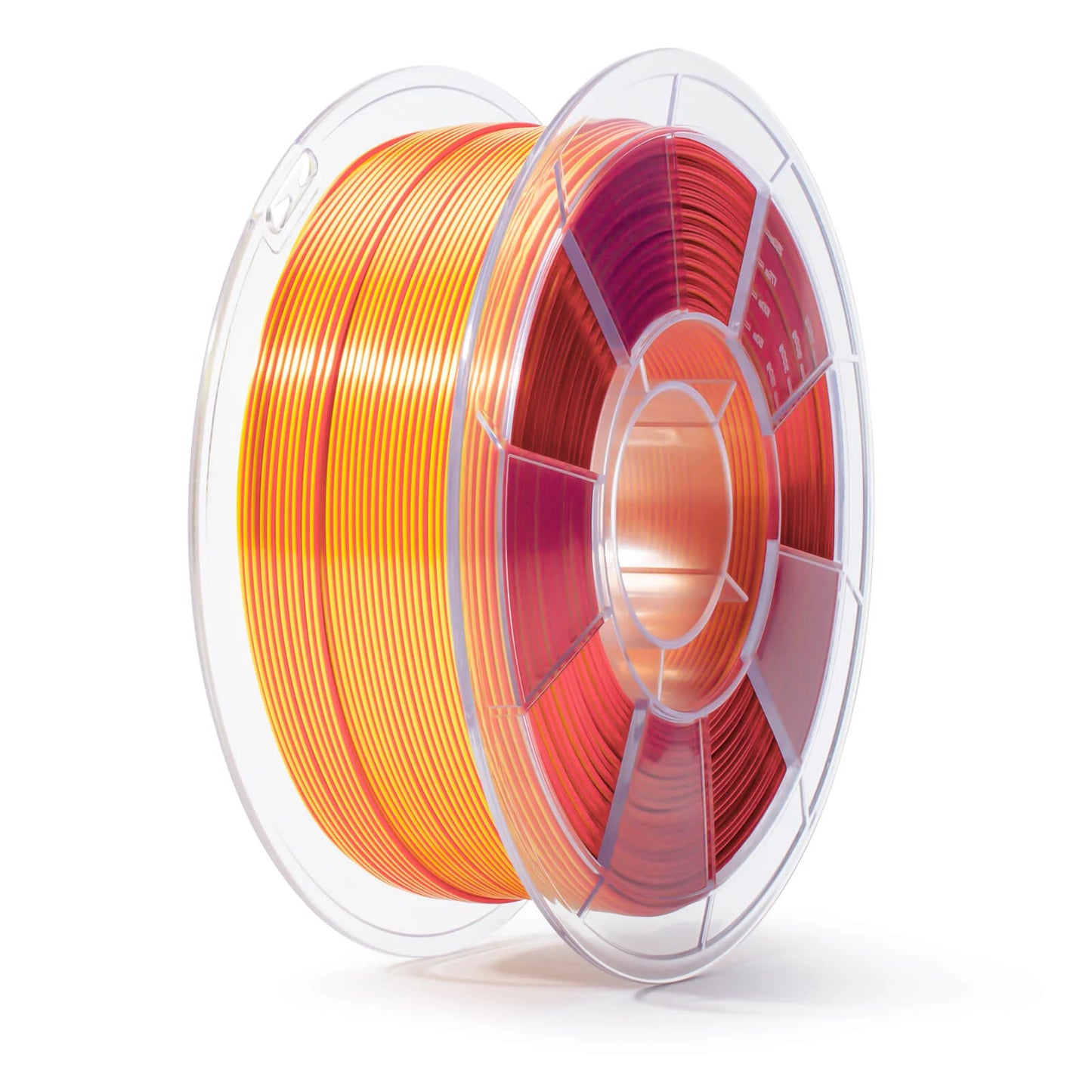 ZIRO Tri-color Silk PLA Filament 1.75mm, Red & Gold