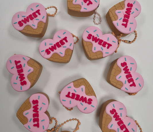 Heart Shape Ice cream clicker
