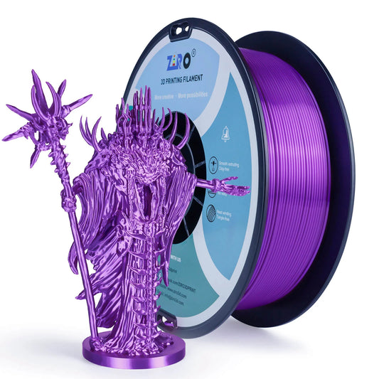 ZIRO Silk PLA Filament 1.75mm, Purple