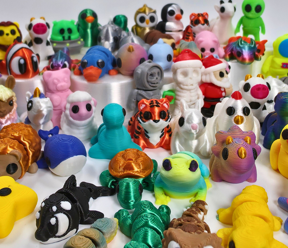Tiny flexi animals - Assorted