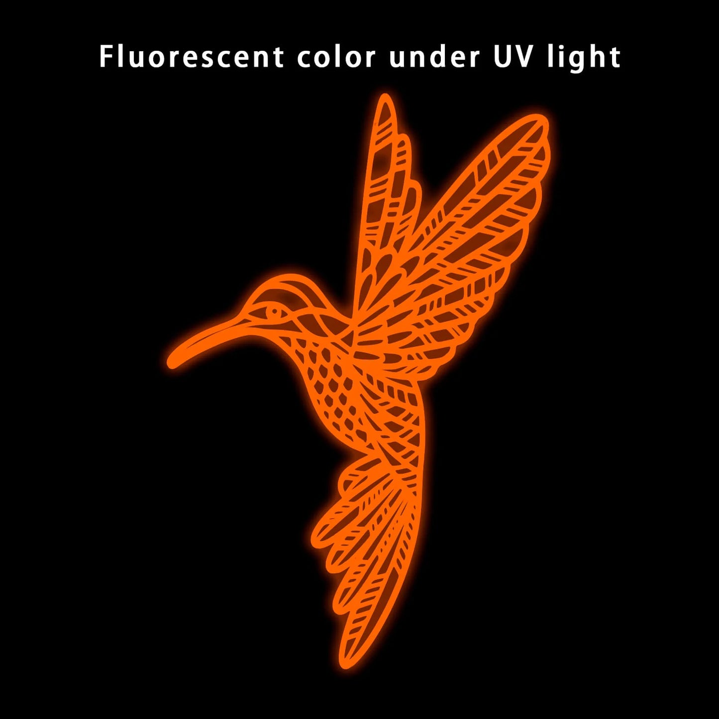 ZIRO Fluorescence PLA Filament 1.75mm, Fluo Orange