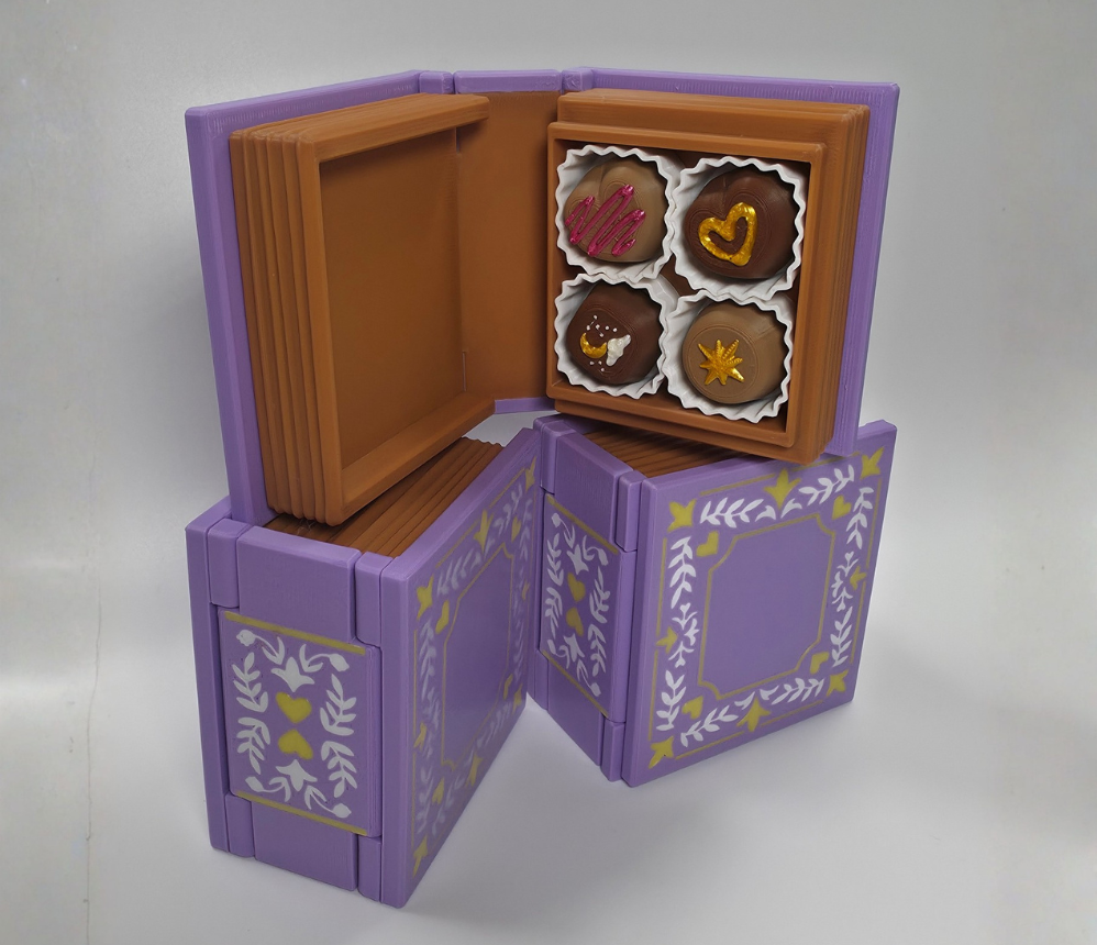 Chocolate Book Box Clicker