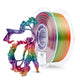 ZIRO Gradient Silk PLA Filament 1.75mm, Rainbow
