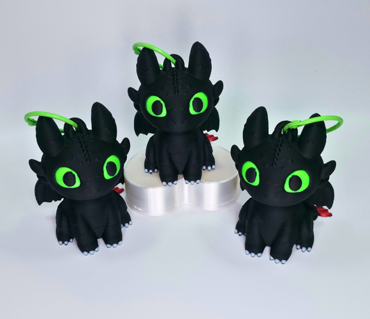 Toothless inspired clicker
