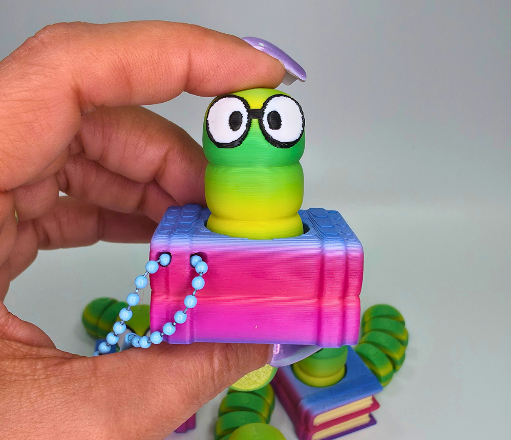 Book worm clicker