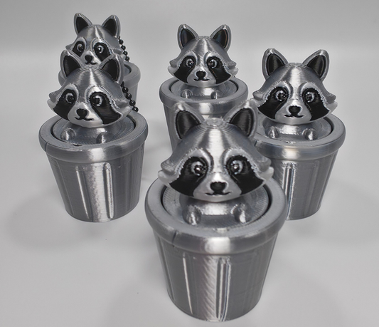 Racoon in a Trash Can Clicker