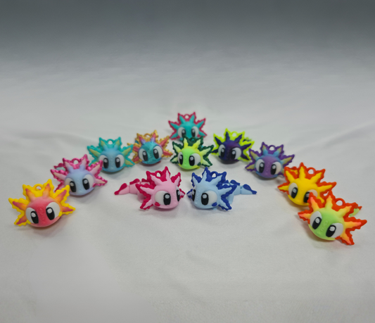 Axolotls Set 12 pzs