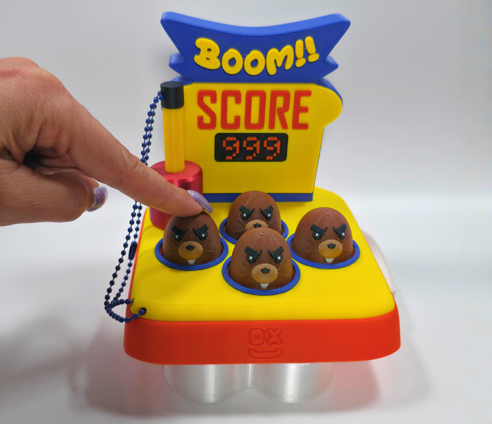 Whack a mole clicker