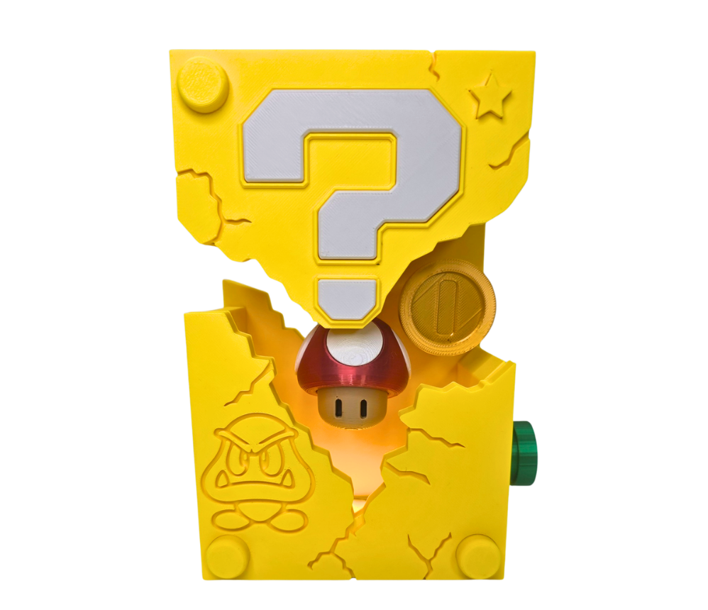 Brick Lamp - MARIO