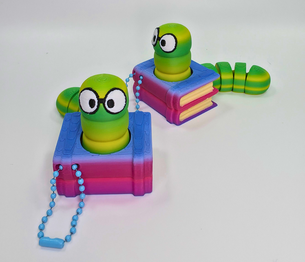 Book worm clicker