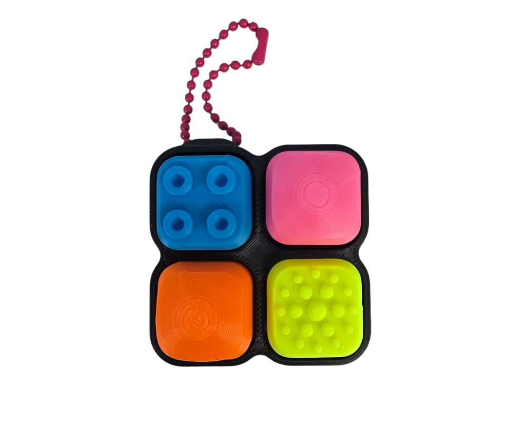 Retro Sensory Clickers - Set of 3