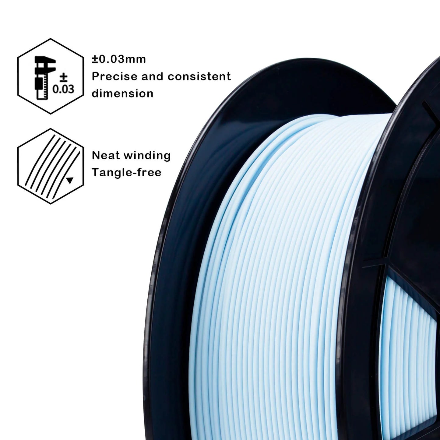 ZIRO Matte PLA Filament 1.75mm,