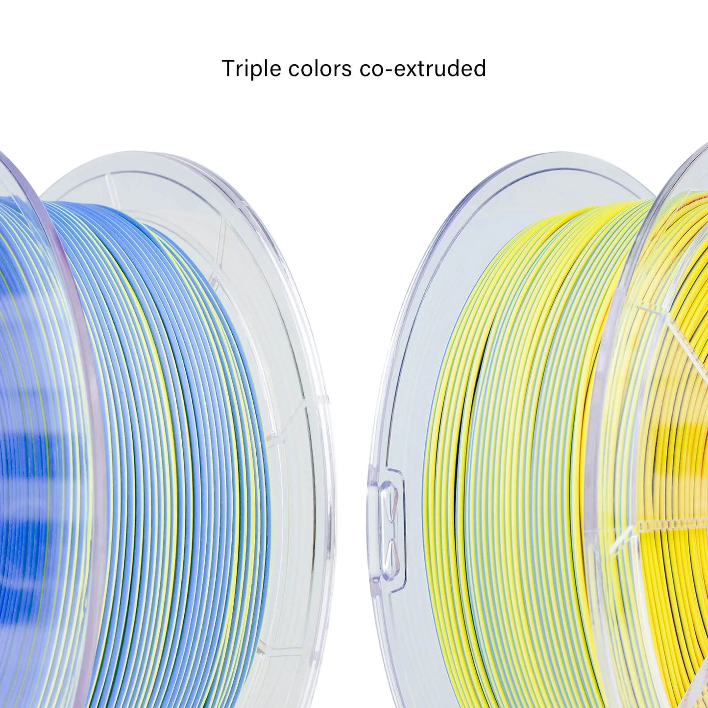 ZIRO Tri-color Matte PLA Filament 1.75mm, Neon