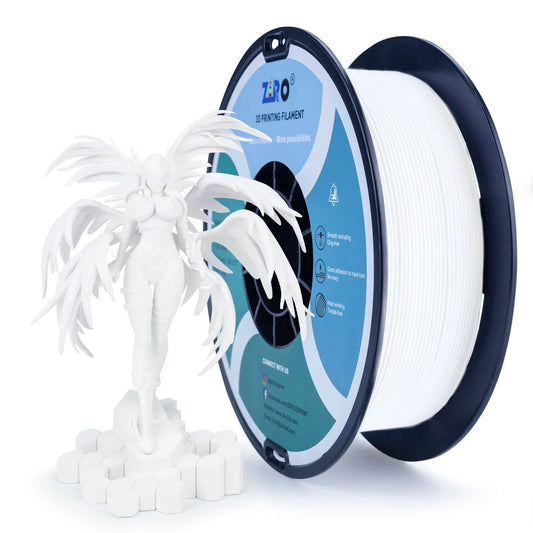 ZIRO Matte PLA Filament 1.75mm, White
